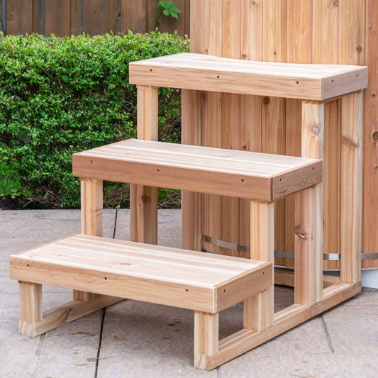 3-Tier Cold Plunge Steps