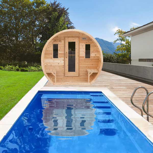 Elation Barrel Sauna – Electric