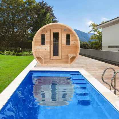 Elation Barrel Sauna – Electric