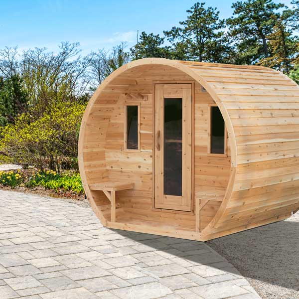 Elation Barrel Sauna – Electric