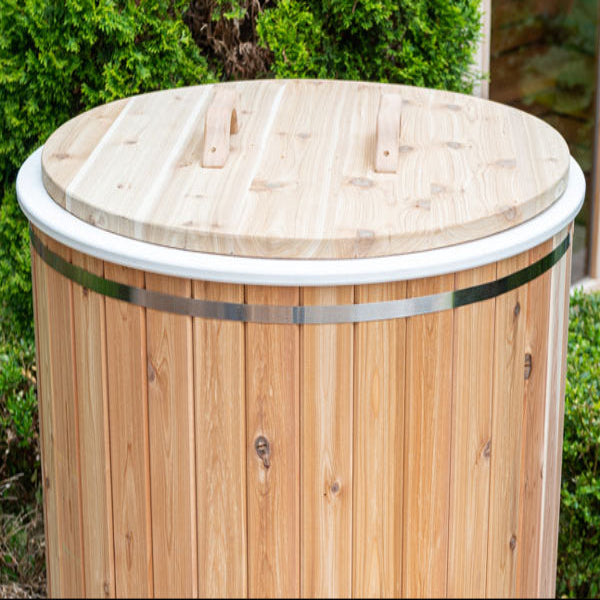 Cedar Cold Plunge Lid