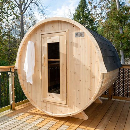 Harmony Barrel Sauna – Wood-Burning