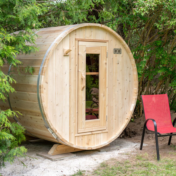 Harmony Barrel Sauna – Wood-Burning