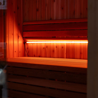 SaunaGlo Premium LED Sauna Lighting System