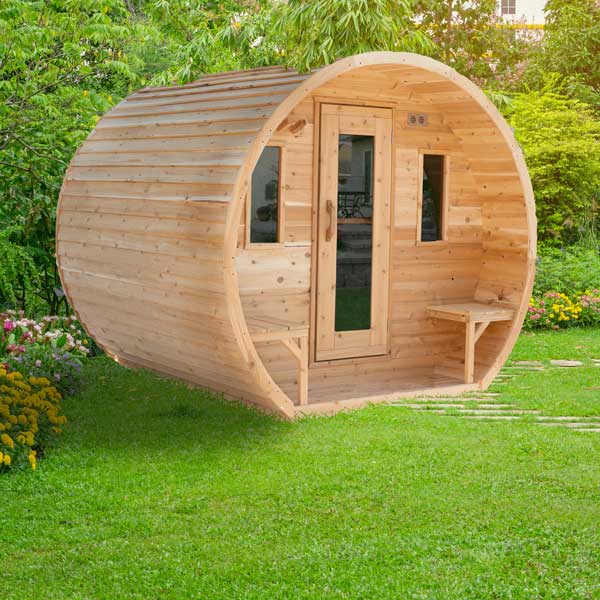 Elation Barrel Sauna – Electric