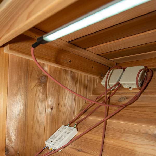 Saunalumin LED Sauna Bench Lighting System