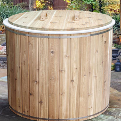 Cedar Cold Plunge Lid