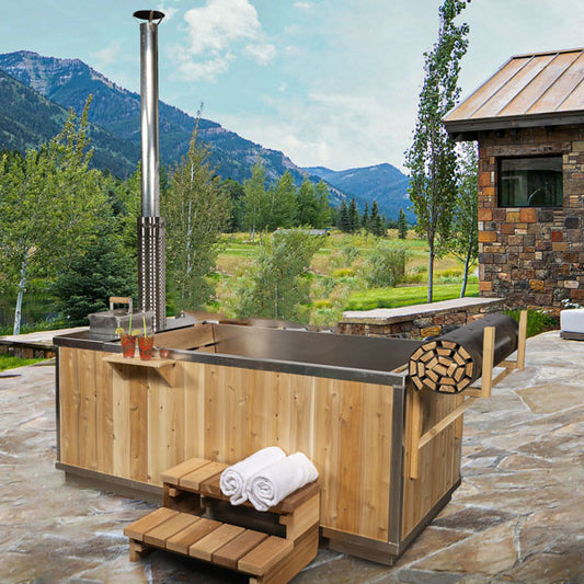 The Starlight Wood-Burning Hot Tub