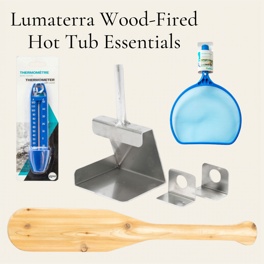Lumaterra Wood-Fired Hot Tub Essentials